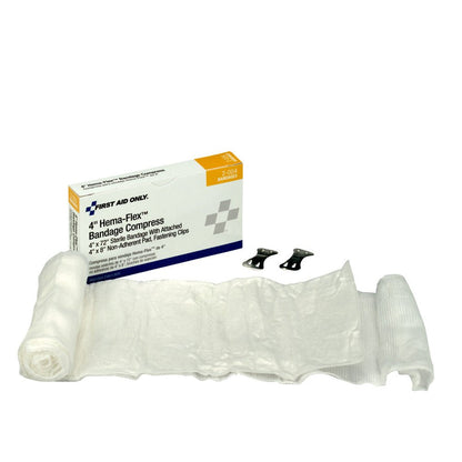First Aid Only 4" Hema-Flex Bandage Compress