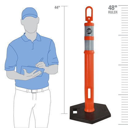 Spill Magic 44" Orange Reflector Looper Cone