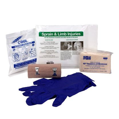 First Aid Only 5 Piece First Aid Triage Pack - Sprain Treatment