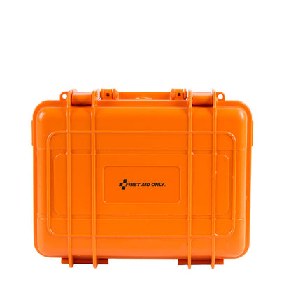 First Aid Only 50 Person ANSI A Unitized Plastic Waterproof First Aid Kit, ANSI 2021 Compliant