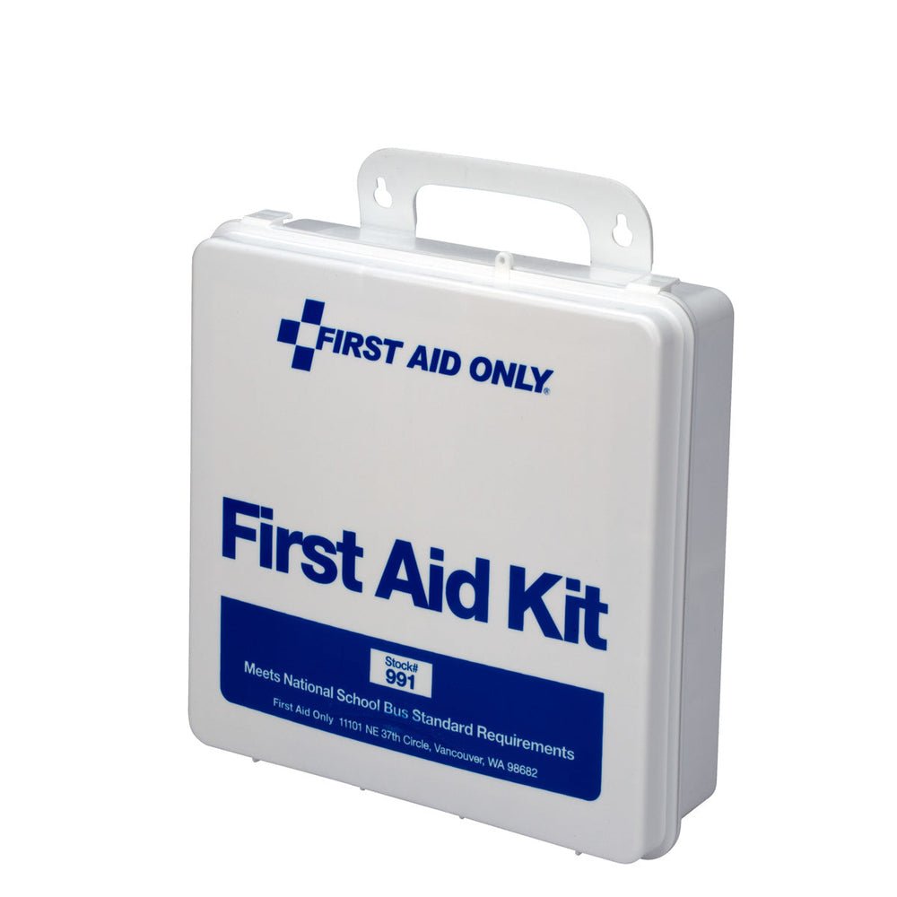 First Aid Only 50 Person National Standard Bus First Aid Kit, Plastic Case (Case of 6)
