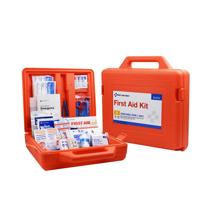 First Aid Only 50 Person ANSI A Weatherproof First Aid Kit, ANSI 2021 Compliant