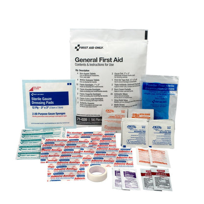 First Aid Only 58 Piece First Aid Essentials Triage Pack