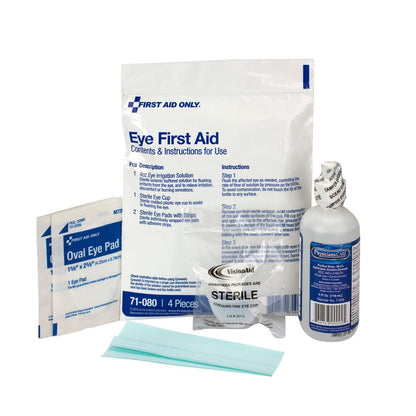 First Aid Only 6 Piece Eye Wound First Aid Triage Pack - Eye Wound Treatment