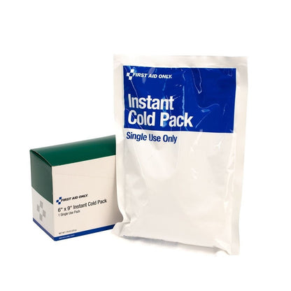 First Aid Only 6"x9" Instant Cold Pack, Large, 1 Per Box