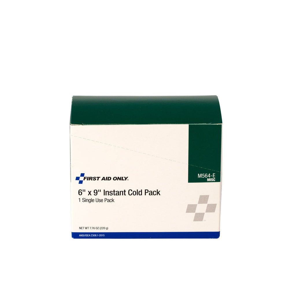 First Aid Only 6"x9" Instant Cold Pack, Large, 1 Per Box