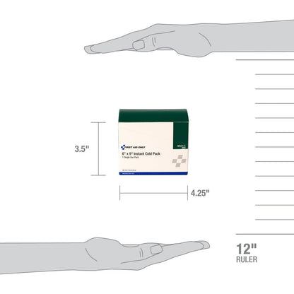 First Aid Only 6"x9" Instant Cold Pack, Large, 1 Per Box