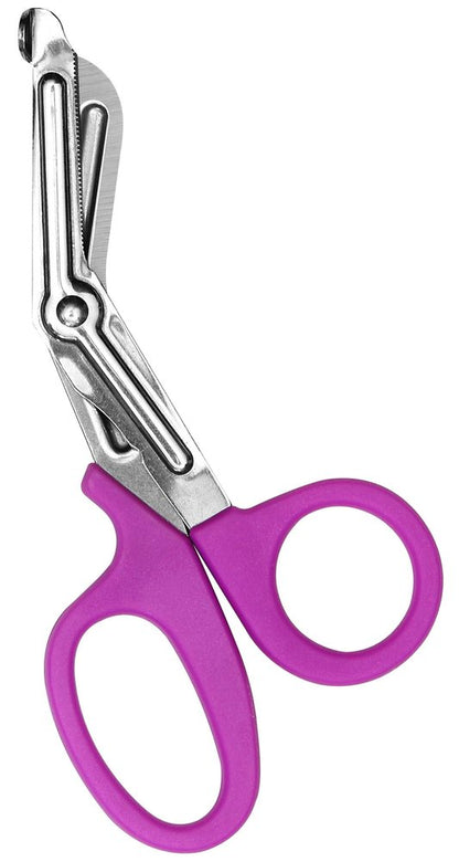 First Aid Only 7" Stainless Steel Bandage Shears Purple Handle
