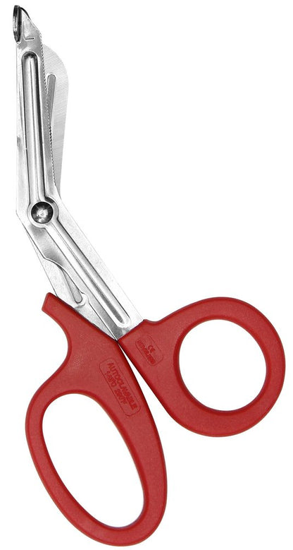 First Aid Only 7" Stainless Steel Bandage Shears Red Handle