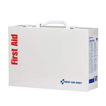 First Aid Only 75 Person ANSI B 2 Shelf First Aid Cabinet, ANSI 2021 Compliant