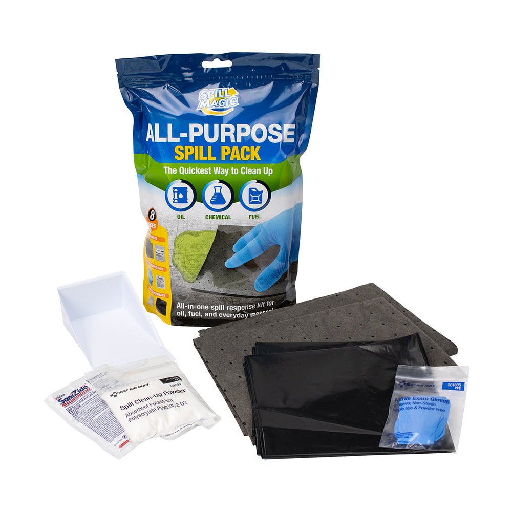 First Aid Only All-Purpose Spill Pack (Case of 6)