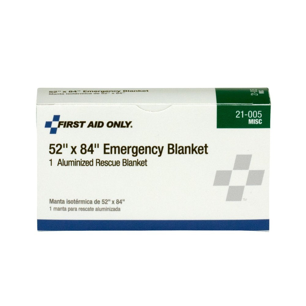 First Aid Only Aluminized Rescue Blanket, 1 Per Box