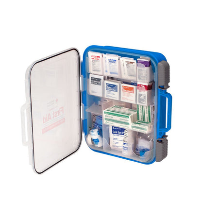 American Red Cross Clear Cover 50 Person ANSI A First Aid Kit