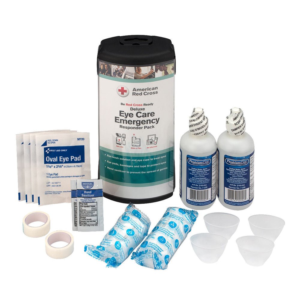American Red Cross Deluxe Eye Care Emergency Responder Pack