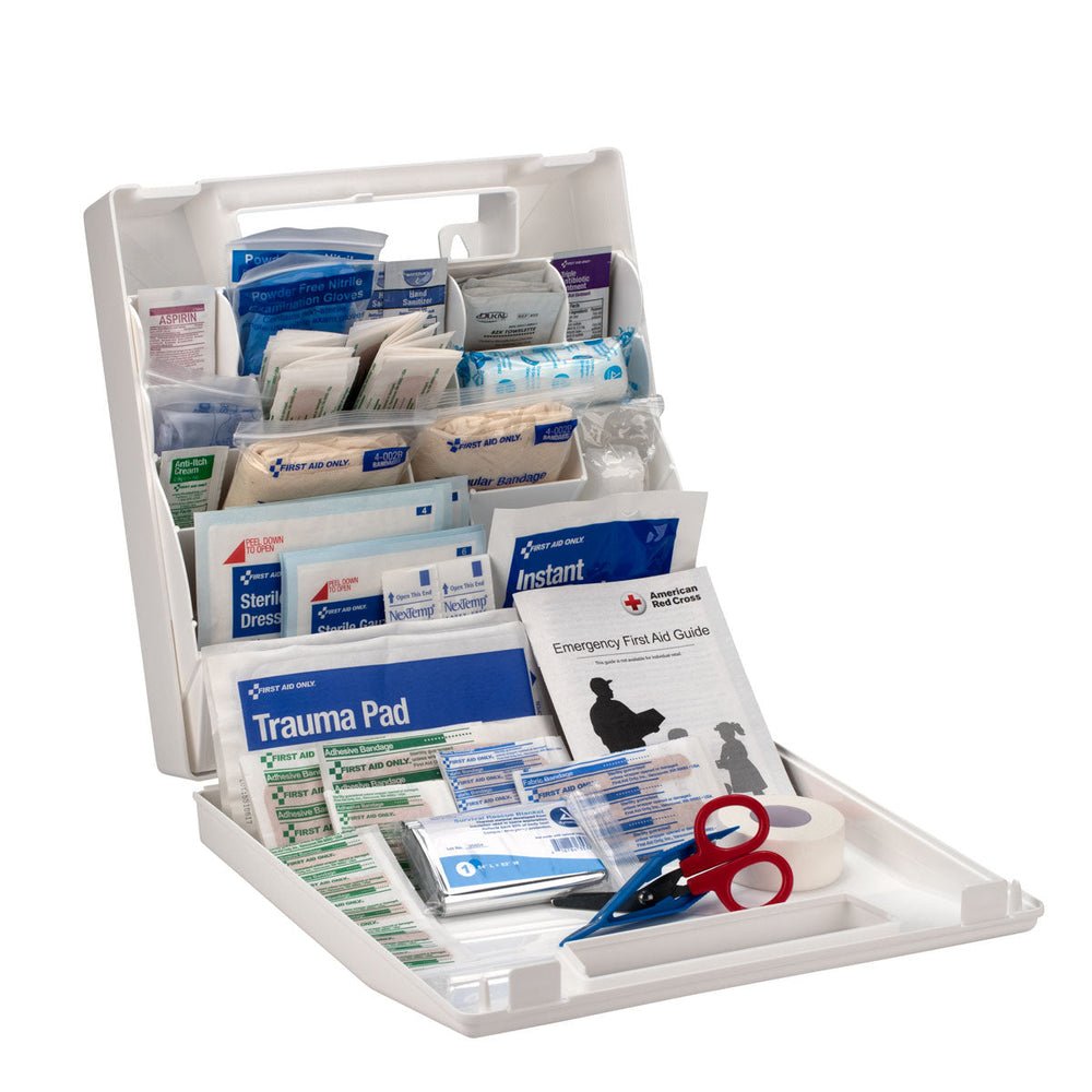 American Red Cross Deluxe Family First Aid Kit, Plastic Case