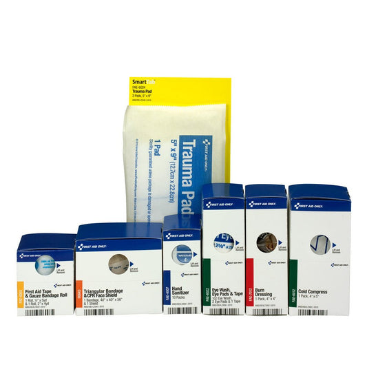 First Aid Only ANSI 2015 Retro Refill Pack for Large Plastic Food Service (Refill for 1300 & 1301 Cabinets)