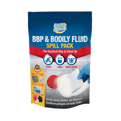 First Aid Only BBP & Bodily Fluid Spill Pack (Case of 6)