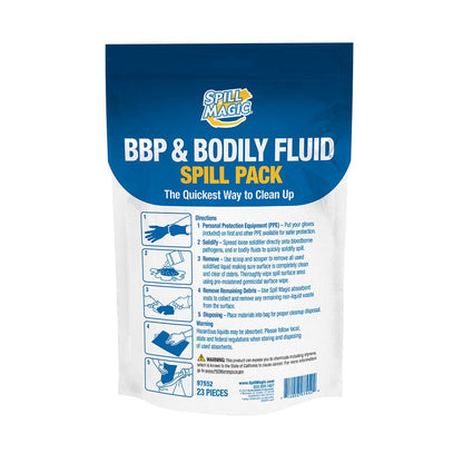 First Aid Only BBP & Bodily Fluid Spill Pack (Case of 6)
