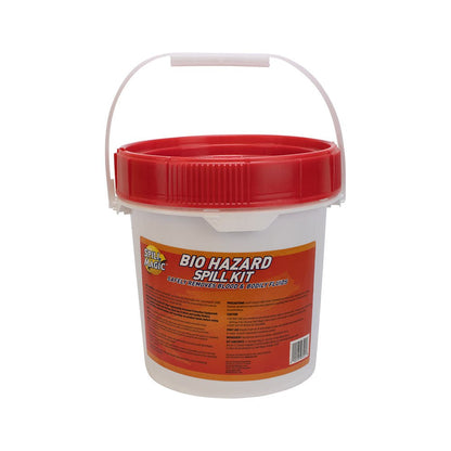 First Aid Only Biohazard Spill Kit, Pail Container (Case of 4)