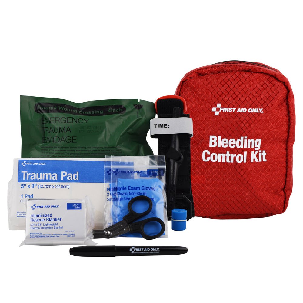 First Aid Only Bleeding Control Kit for Limb Wounds