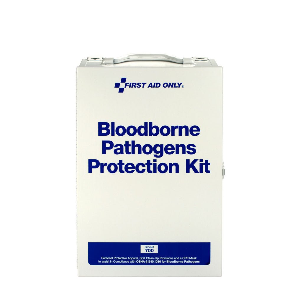 First Aid Only Bloodborne Pathogen (BBP) Spill Clean-up First Aid Cabinet