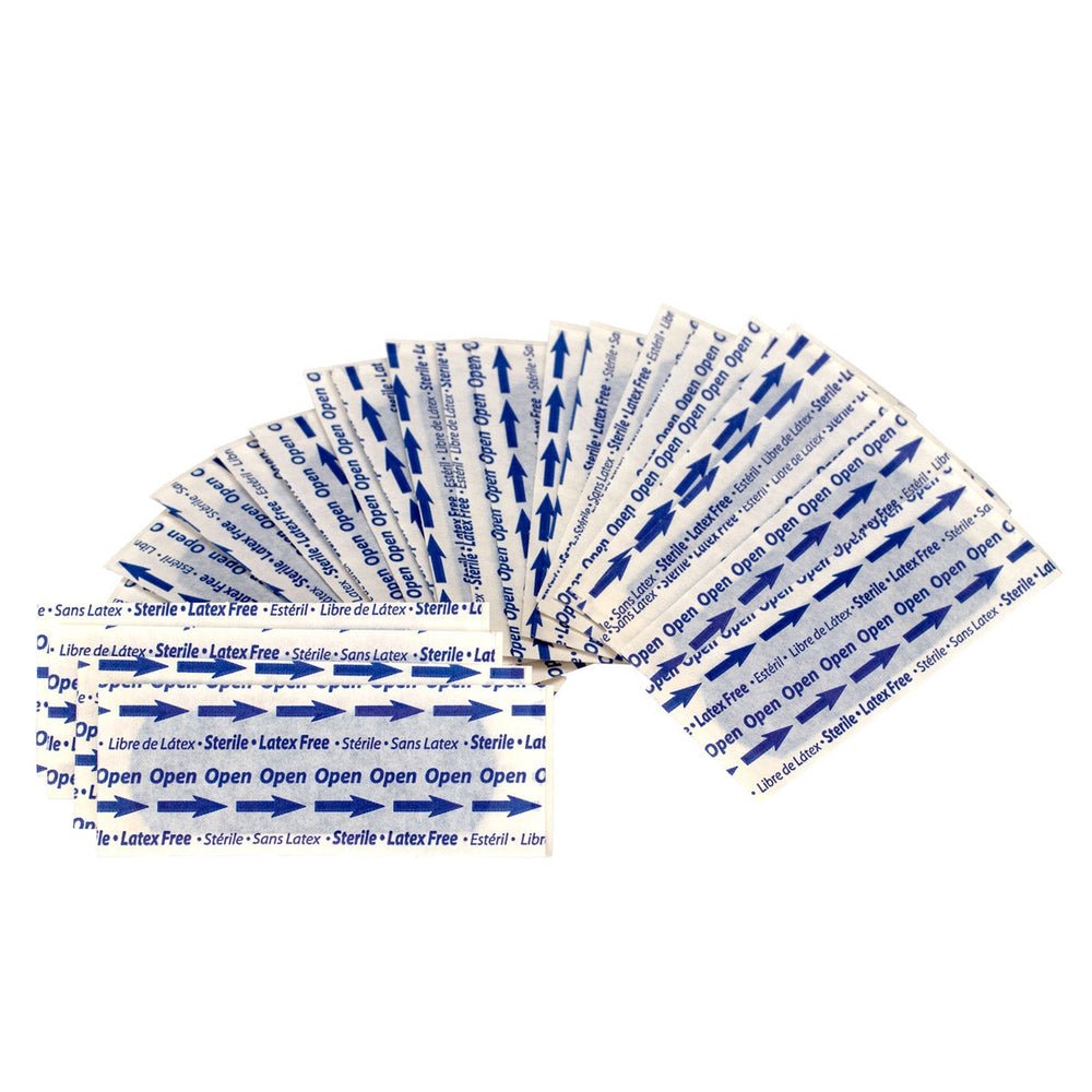 First Aid Only Blue Metal Detectable 1"x3" Fabric Bandages, 1500 Per Box