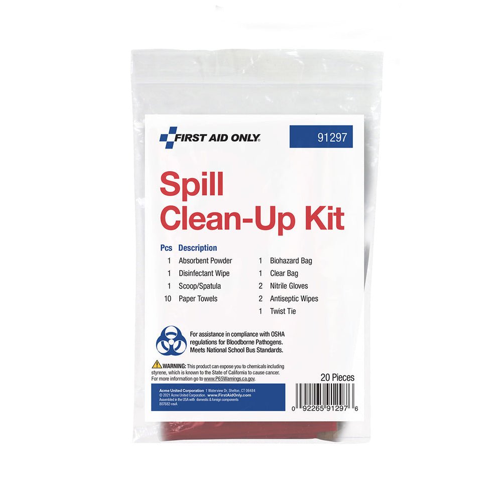 First Aid Only Bodily Fluid Spill Clean Up Kit