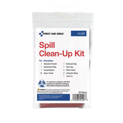 First Aid Only Bodily Fluid Spill Clean Up Kit