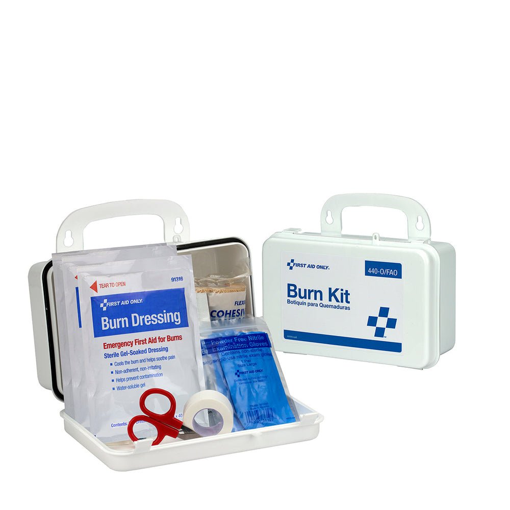 First Aid Only Burn Care Kit, Plastic Case