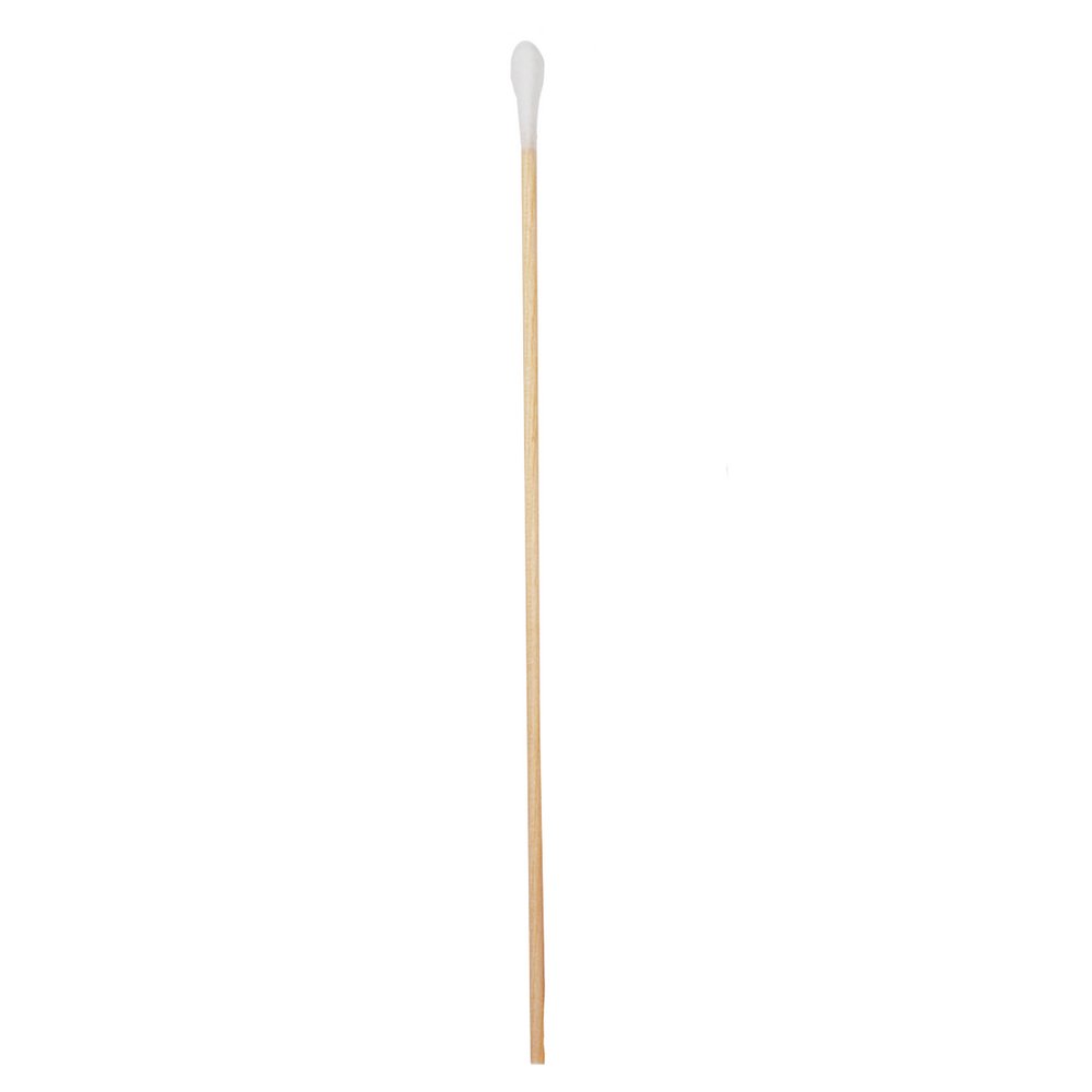 First Aid Only Cotton Tipped Applicators, 6" Wood Shaft, 100 Per Bag