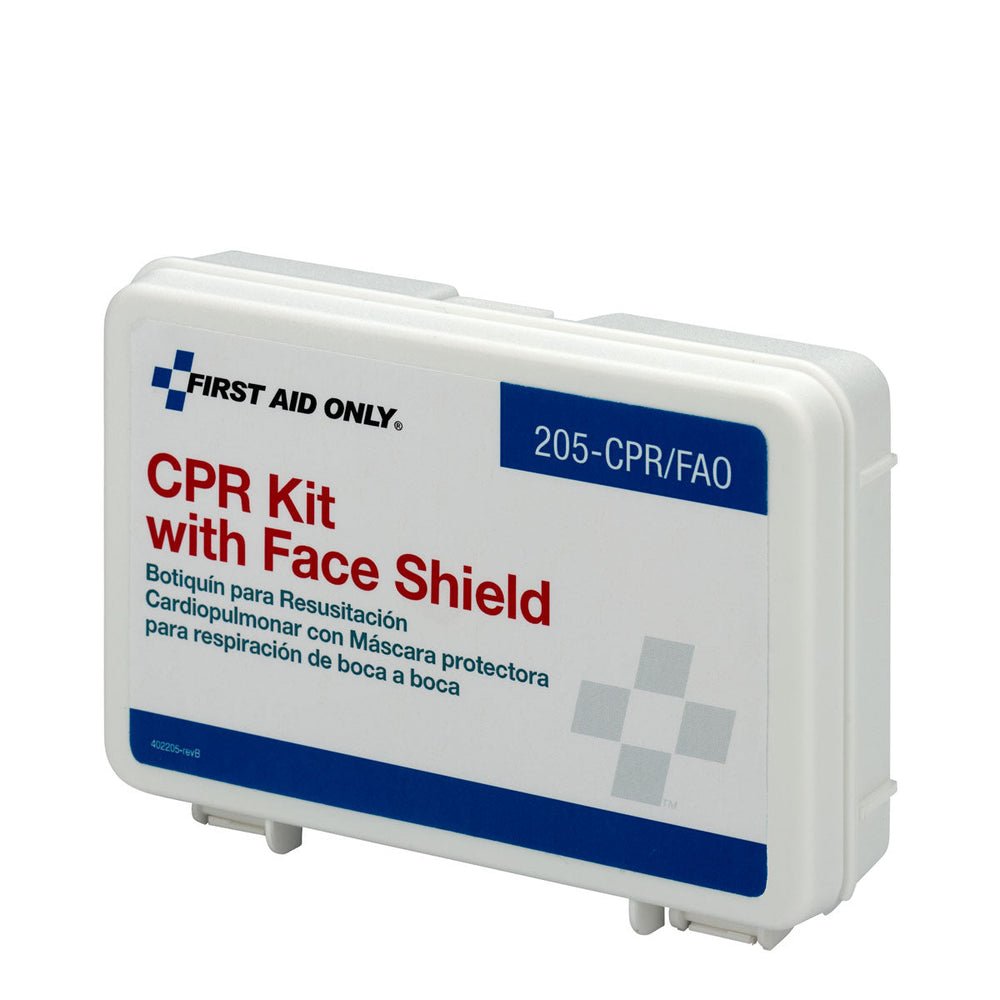 First Aid Only CPR Kit, Single Use, Plastic Case
