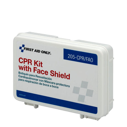 First Aid Only CPR Kit, Single Use, Plastic Case
