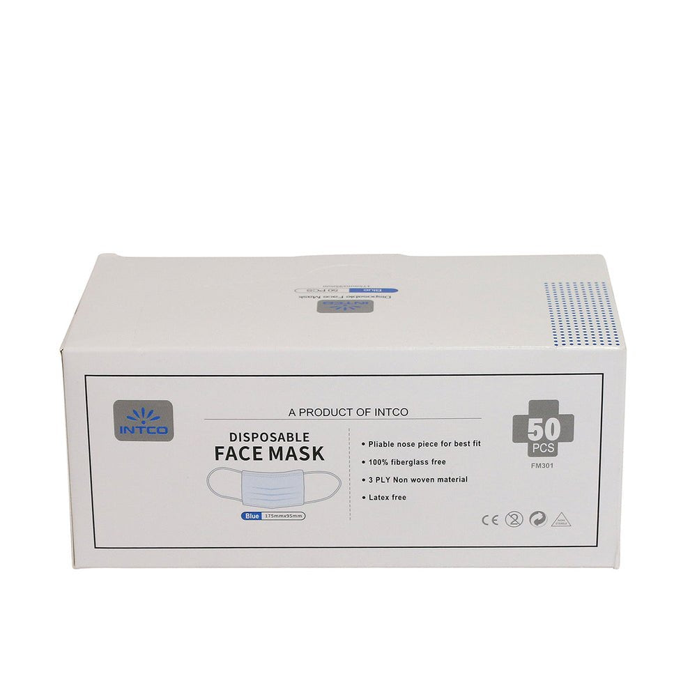 First Aid Only Disposable Face Masks, Box of 50
