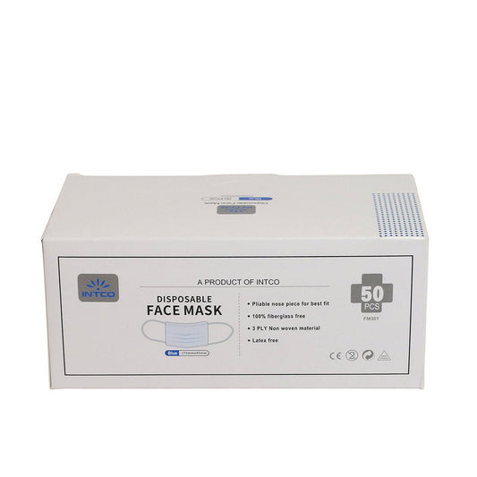 First Aid Only Disposable Face Masks, Box of 50
