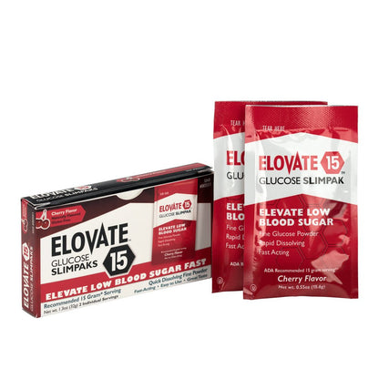 PhysiciansCare Elovate Glucose Packets, 2 Per Box