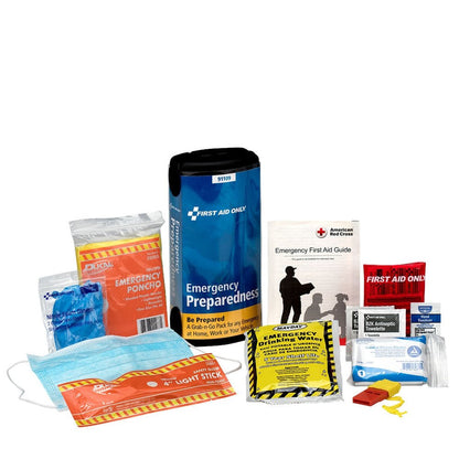 First Aid Only Emergency Preparedness Grab-and-Go Pod (Case of 6)