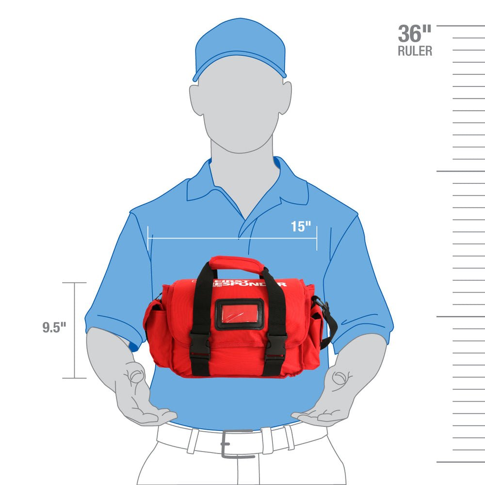 First Aid Only Enhanced First Responder Bag
