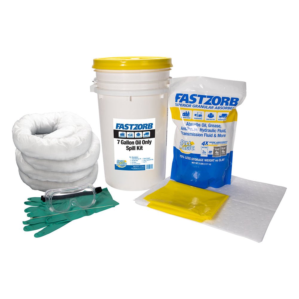 First Aid Only FASTZORB 7 Gallon Oil Spill Kit