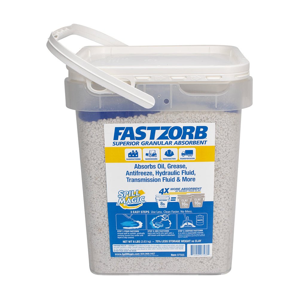 First Aid Only FASTZORB™ Superior Granular Absorbent, 8 lbs Pail