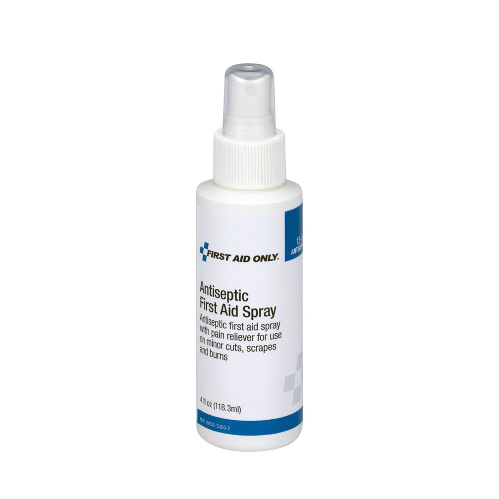 First Aid Only First Aid Antiseptic Spray, 4 oz. Pump Bottle, Case of 12