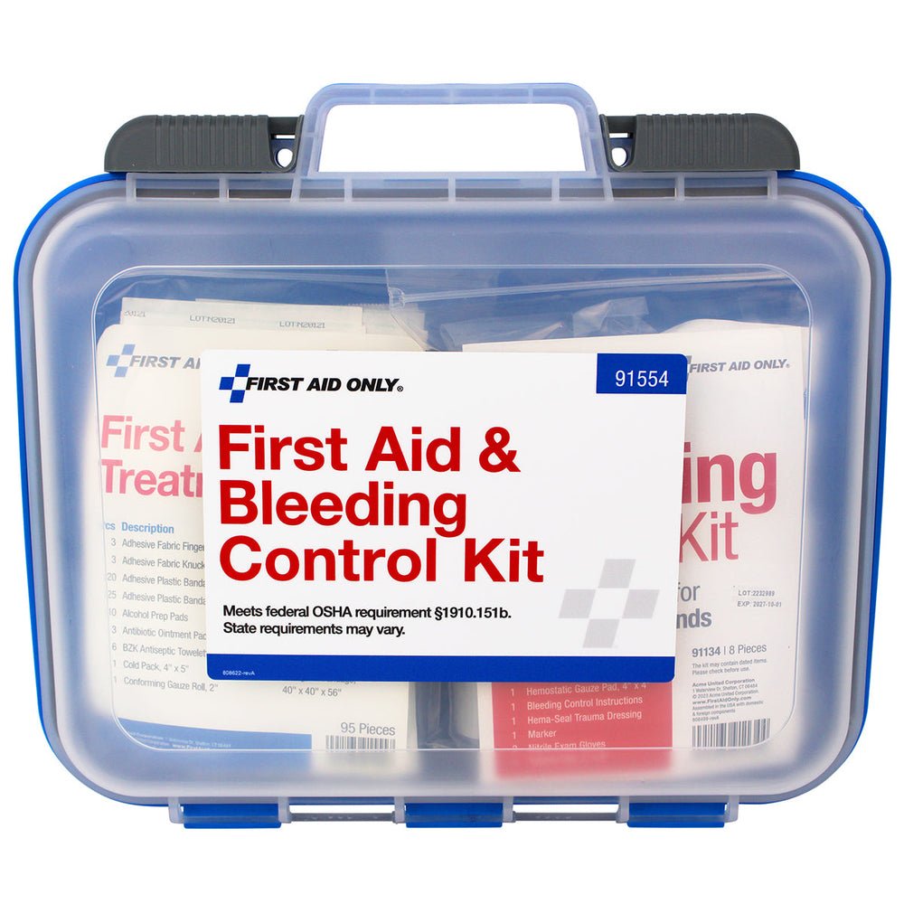 First Aid Only First Aid & Bleeding Control First Aid Kit