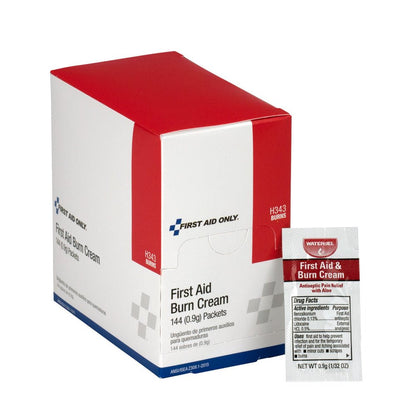 First Aid Only First Aid Burn Cream, 144 per Box