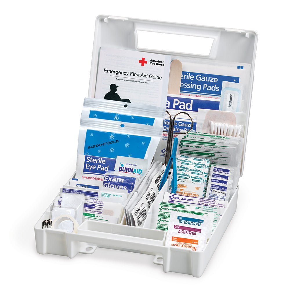 First Aid Only First Aid Kit, 180 Piece, Plastic Case