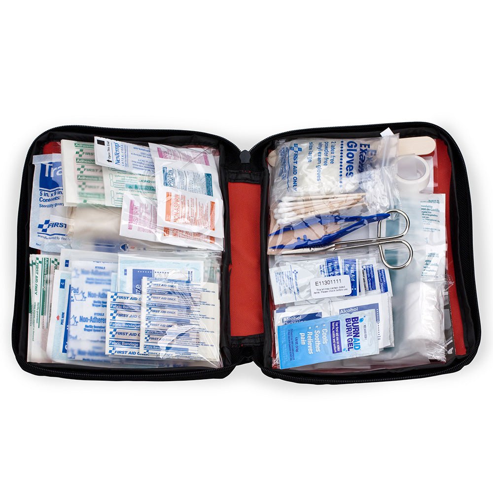 First Aid Only First Aid Kit, 186 Piece, Fabric Case
