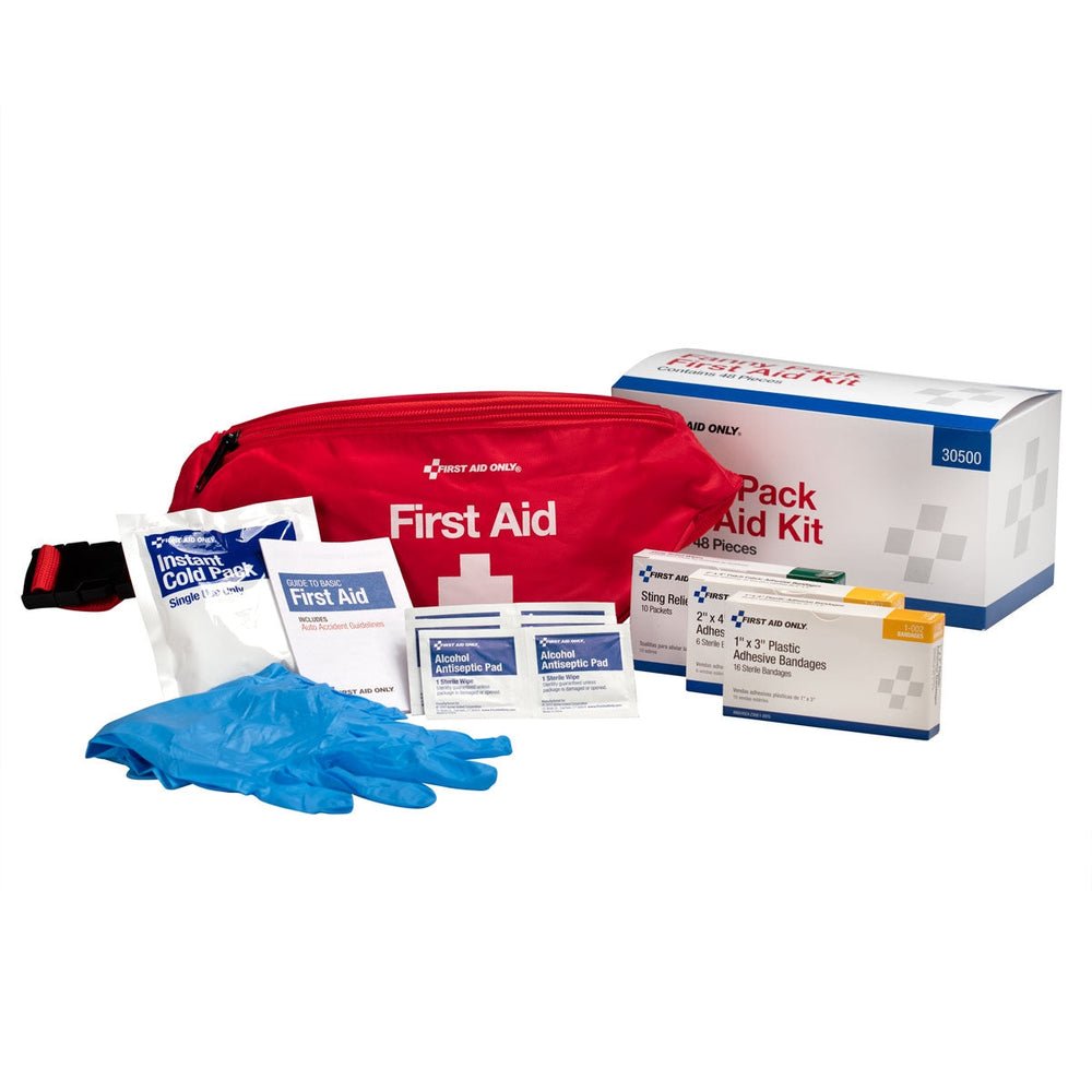 First Aid Only First Aid Kit Fanny Pack, Fabric Case