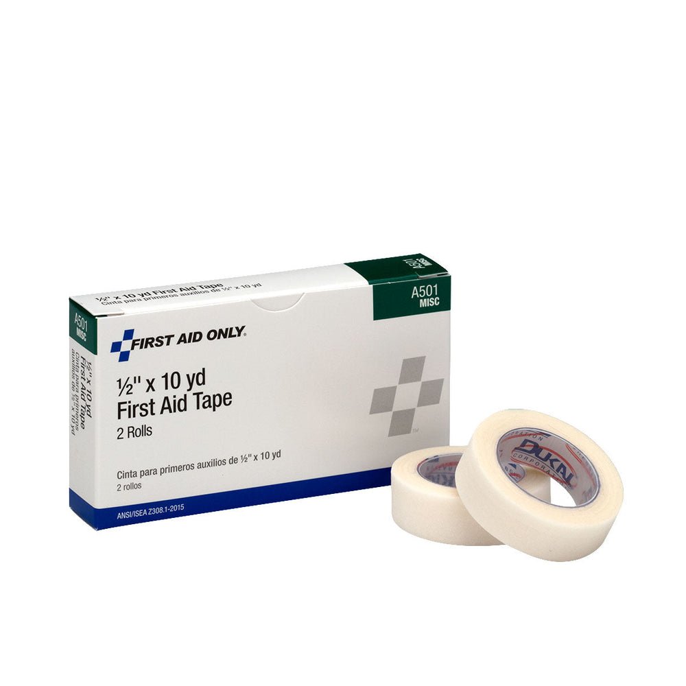 First Aid Only 1/2" X 10 Yd. First Aid Tape Roll, 2 Per Box