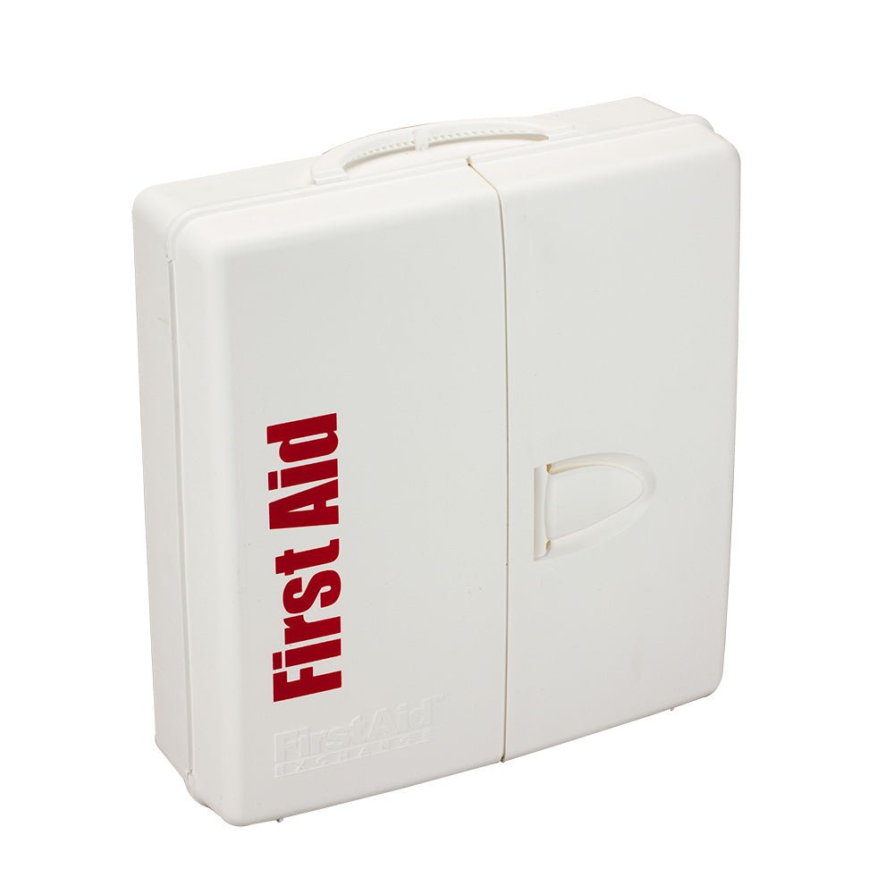 First Aid Only 50 Person Large Plastic SmartCompliance Food Service Cabinet without Medications