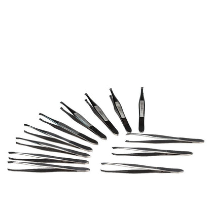 First Aid Only Forceps, Steel, 3.5" (12 Count)