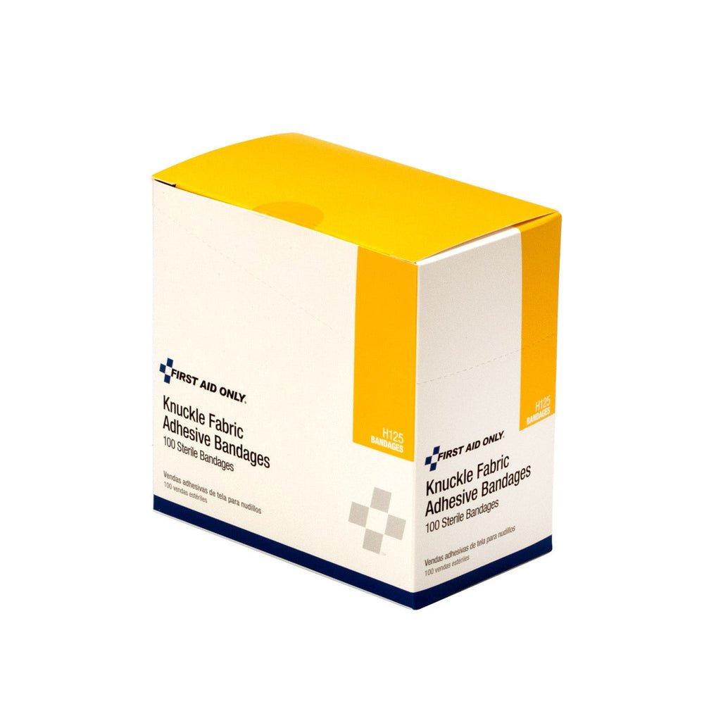 First Aid Only Heavy Woven Knuckle Bandages, 100 Per box