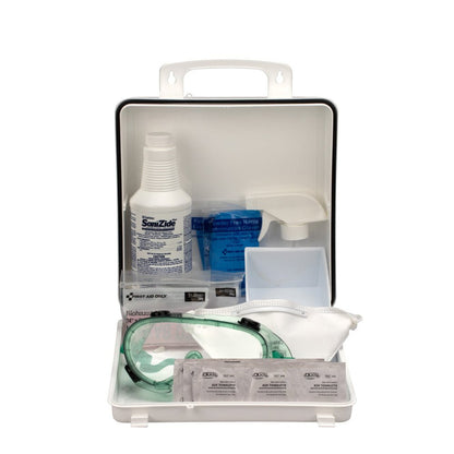 First Aid Only HPS Hanta Virus Clean Up Kit, Plastic Case